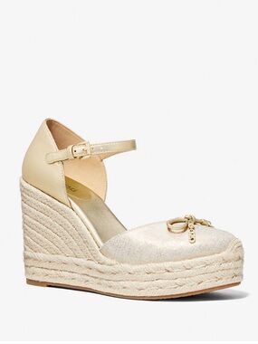 Michael Kors Nori Espadrille Wedge Pumps
